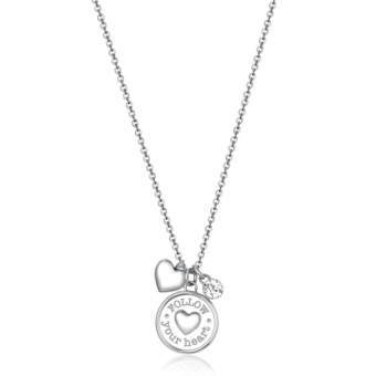 BROSWAY női Brosway acél nyaklán Chakra Love nyaklánc BWBHKL03EN - Elegáns ékszer webáruház Budapest