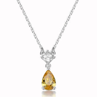 BROSWAY nyaklánc Fancy Energy Yellow nyaklánc BWFEY97 - Elegáns ékszer webáruház Budapest