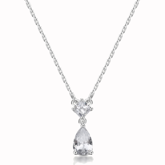 BROSWAY nyaklánc Fancy Infinite White nyaklánc BWFIW113 - Elegáns ékszer webáruház Budapest