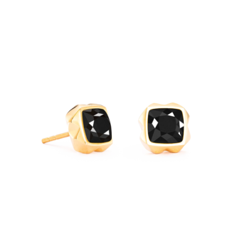 COEUR DE LION Spikes Square Onyx fülbevaló fülbevaló 1200-21-1316 - Elegáns ékszer webáruház Budapest