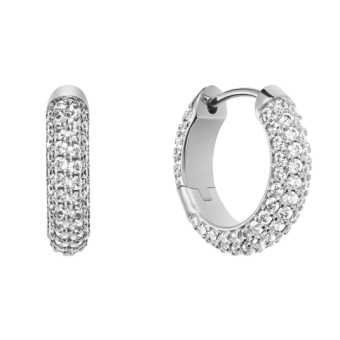 DANIEL WELLINGTON Pavé Crystal női fülbevaló fülbevaló DW00400657 - Elegáns ékszer webáruház Budapest