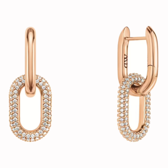 DANIEL WELLINGTON női fülbevaló Crystal Link fülbevaló DW00400576 - Elegáns ékszer webáruház Budapest