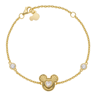 DISNEY ezüst karkötő Mickey karkötő BS00073YZWL-55.CS - Elegáns ékszer webáruház Budapest