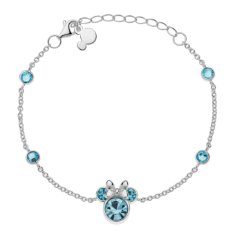 DISNEY ezüst karkötő Minnie karkötő BS00062SRQL-55.CS - Elegáns ékszer webáruház Budapest