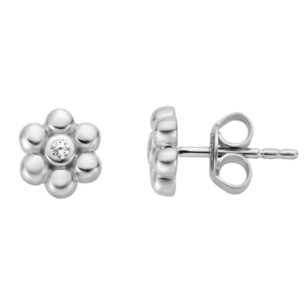 ESPRIT ezüst virág fülbevaló fülbevaló ESER01951100 - Elegáns ékszer webáruház Budapest