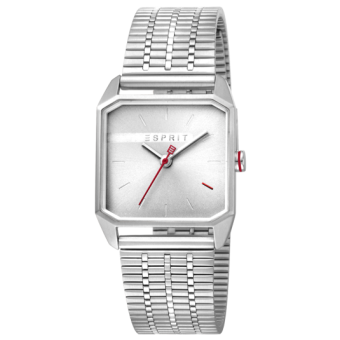 ESPRIT női karóra Cube Ladies Silver karóra ES1L071M0015 - Elegáns ékszer webáruház Budapest