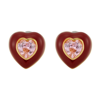 FOSSIL Candy Hearts arany tónusú fülbevaló fülbevaló FOJA7228710 - Elegáns ékszer webáruház Budapest