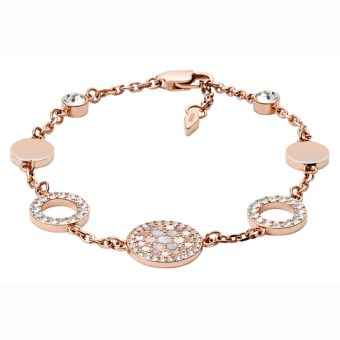 FOSSIL Pearl Disk Station karkötő karkötő FOJF01739791 - Elegáns ékszer webáruház Budapest