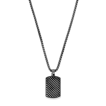FRANK 1967 férfi acél nyaklánc medállal nyaklánc FR7FN-0073 - Elegáns ékszer webáruház Budapest