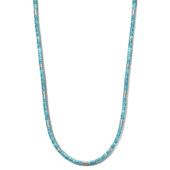 FRANK 1967 férfi nyaklánc türkizzel nyaklánc FR7FN-0061 - Elegáns ékszer webáruház Budapest