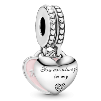 PANDORA Anya & lánya szívek charm - Elegáns ékszer webáruház Budapest
