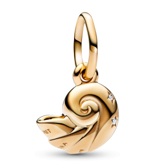 PANDORA Disney Elvarázsolt kagyló függő charm medál 762685C01 - Elegáns ékszer webáruház Budapest
