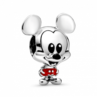 PANDORA Disney Mickey Egér piros nadrág charm - Elegáns ékszer webáruház Budapest