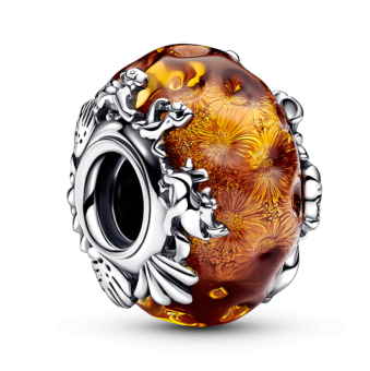 PANDORA Disney Oroszlánkirály muranó charm - Elegáns ékszer webáruház Budapest