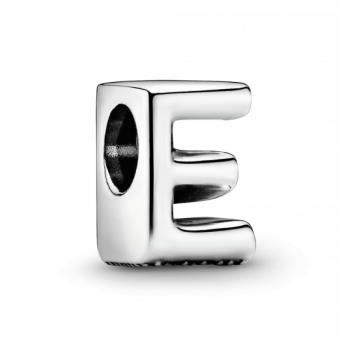 PANDORA E betű charm - Elegáns ékszer webáruház Budapest