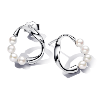 PANDORA ESSENCE gyöngyös fülbevaló fülbevaló 293276C01 - Elegáns ékszer webáruház Budapest