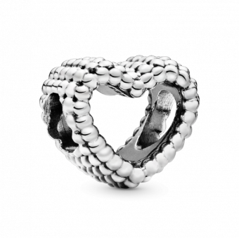 PANDORA Gyöngyös szív charm - Elegáns ékszer webáruház Budapest