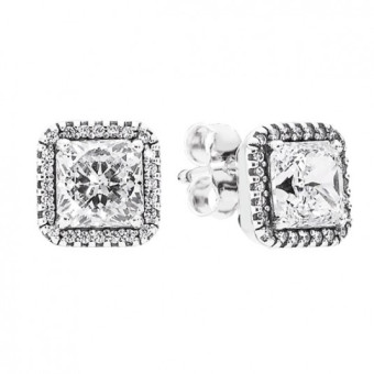 PANDORA Időtlen elegancia fülbevaló fülbevaló 290591CZ - Elegáns ékszer webáruház Budapest