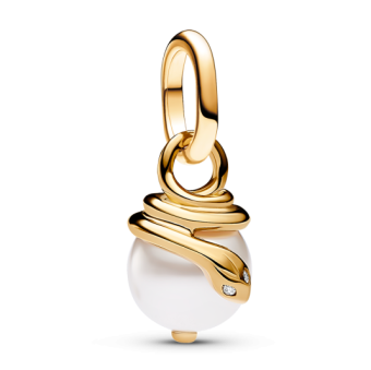 PANDORA ME aranyozott medál Snake medál 763375C01 - Elegáns ékszer webáruház Budapest