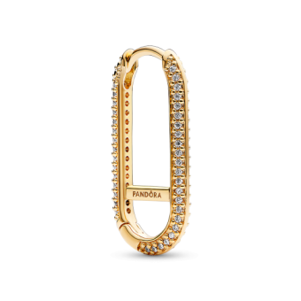PANDORA ME aranyozott meghosszabbított pavé szemes fél pár fülbevaló fülbevaló 262796C01 - Elegáns ékszer webáruház Budapest
