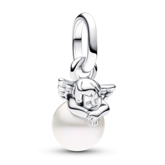 PANDORA ME medál Angyal gyönggyel medál 793108C01 - Elegáns ékszer webáruház Budapest