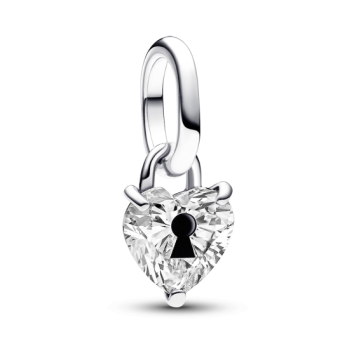 PANDORA ME medál Szív zár medál 793086C01 - Elegáns ékszer webáruház Budapest