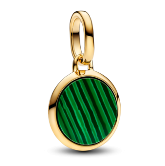 PANDORA ME medál Zöld mini medalion medál 763389C01 - Elegáns ékszer webáruház Budapest