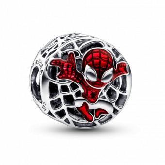 PANDORA Marvel  Pókember Soaring City charm - Elegáns ékszer webáruház Budapest