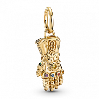 PANDORA Marvel aranyozott Bosszúállók Végtelen Kesztyű függő charm - Elegáns ékszer webáruház Budapest