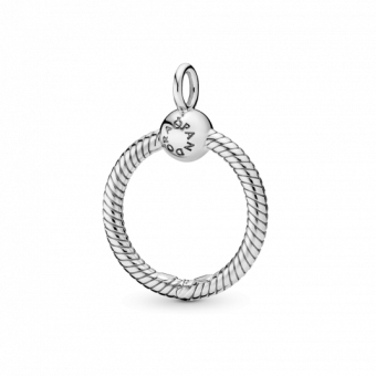PANDORA Moments O medál kicsi medál 398296 - Elegáns ékszer webáruház Budapest