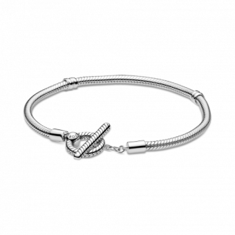 PANDORA Moments T-kapcsos kígyólánc karkötő karkötő 599082C00 - Elegáns ékszer webáruház Budapest