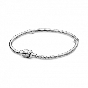 PANDORA Moments hengerkapcsos kígyólánc karkötő karkötő 598816C00 - Elegáns ékszer webáruház Budapest