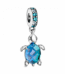 PANDORA Muranói üveg tengeri teknős függő charm - Elegáns ékszer webáruház Budapest