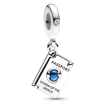 PANDORA Nyitható útlevél függő charm - Elegáns ékszer webáruház Budapest