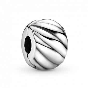 PANDORA Polírozott madártoll klip charm - Elegáns ékszer webáruház Budapest