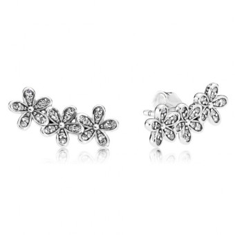 PANDORA Százszorszép fülbevaló fülbevaló 290744CZ - Elegáns ékszer webáruház Budapest
