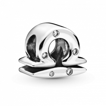 PANDORA Szikrázó Mérleg csillagjegy charm - Elegáns ékszer webáruház Budapest