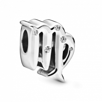 PANDORA Szikrázó Szűz csillagjegy charm - Elegáns ékszer webáruház Budapest