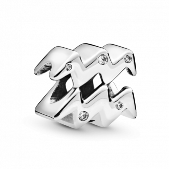 PANDORA Szikrázó Vízöntő csillagjegy charm - Elegáns ékszer webáruház Budapest
