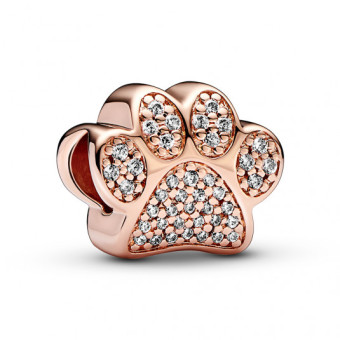 PANDORA Szikrázó mancsnyom aranyozott charm - Elegáns ékszer webáruház Budapest