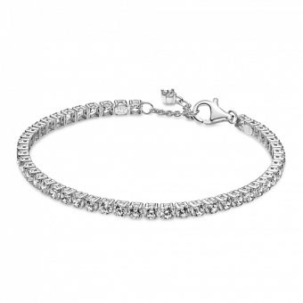 PANDORA Szikrázó teniszkarkötő karkötő 591469C01 - Elegáns ékszer webáruház Budapest