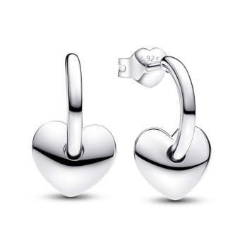 PANDORA Szív fülbevaló fülbevaló 293460C00 - Elegáns ékszer webáruház Budapest