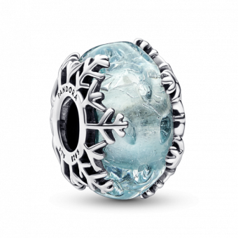 PANDORA Téli kék hópehely charm - Elegáns ékszer webáruház Budapest