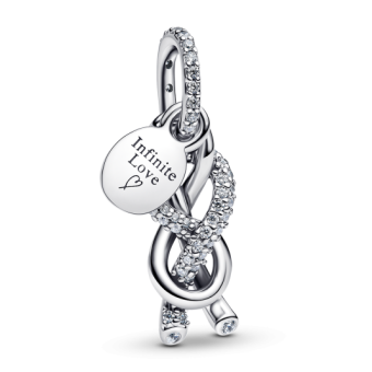 PANDORA Végtelen csomó charm - Elegáns ékszer webáruház Budapest