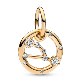PANDORA aranyozott Bika csillagjegy függő charm - Elegáns ékszer webáruház Budapest