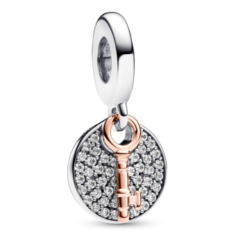 PANDORA aranyozott Kulcs a boldogsághoz charm - Elegáns ékszer webáruház Budapest