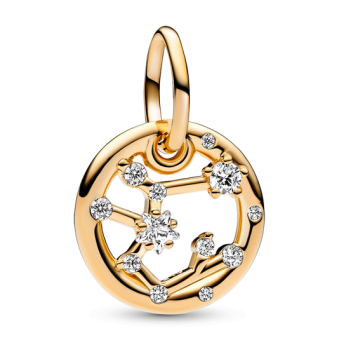 PANDORA aranyozott Nyilas csillagjegy függő charm - Elegáns ékszer webáruház Budapest