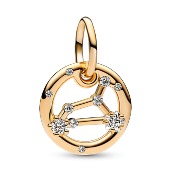 PANDORA aranyozott Oroszlán csillagjegy függő charm - Elegáns ékszer webáruház Budapest