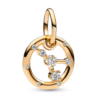 PANDORA aranyozott Rák csillagjegy függő charm - Elegáns ékszer webáruház Budapest