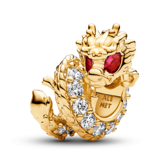 PANDORA aranyozott Sárkány charm - Elegáns ékszer webáruház Budapest